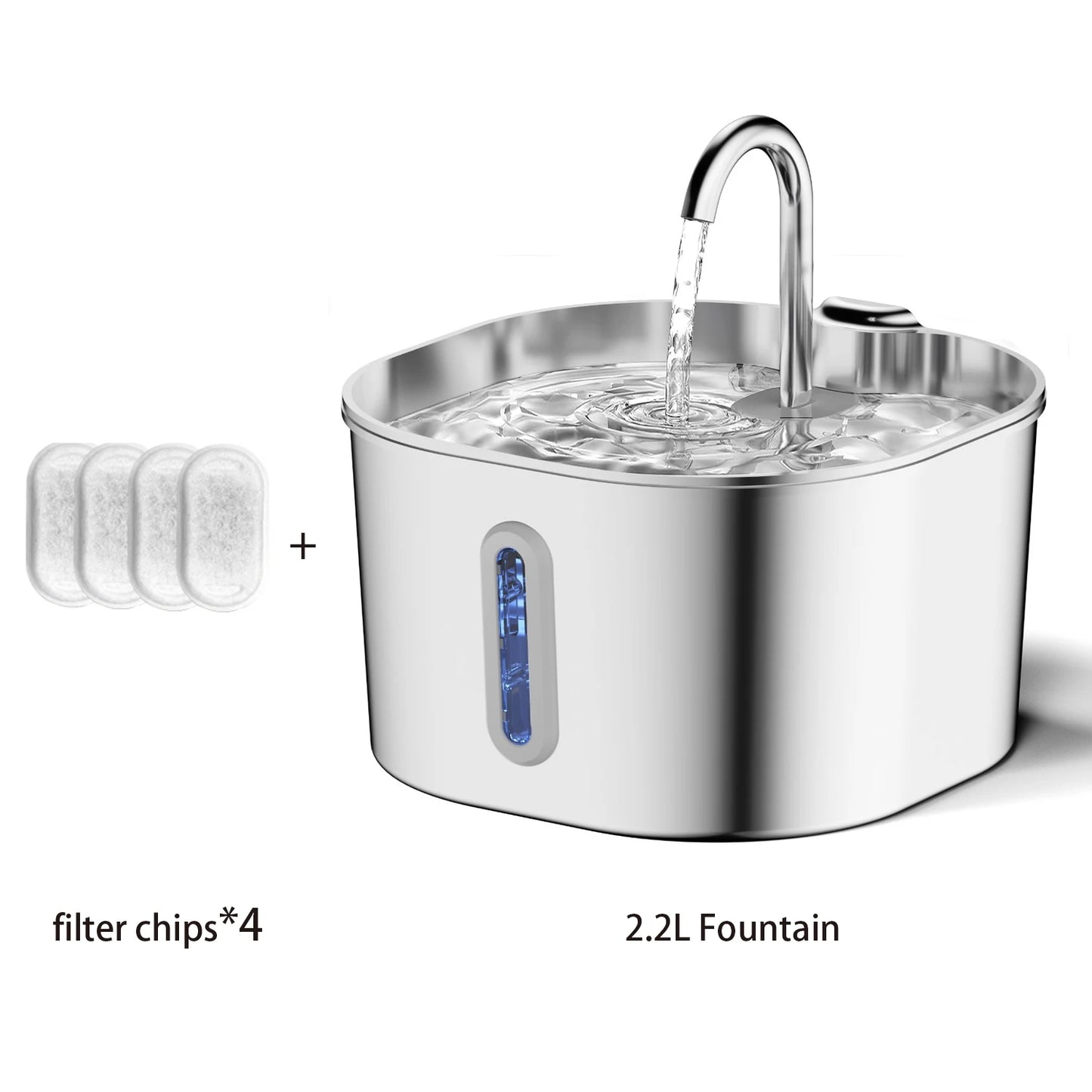 Stainless Steel Pet Fountain